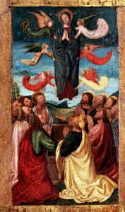 Mysteries of the Rosary: Assumption of the Virgin by Ludovico Brea