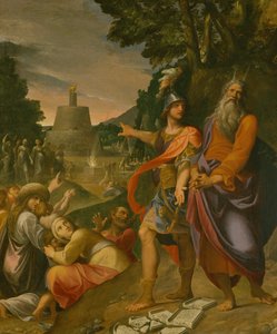 Moses Breaking the Tablets of the Law by Ludovico Carracci