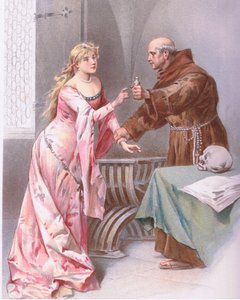Friar: Hold daughter, I do spy a kind of hope (illustration from Romeo and Juliet)