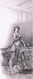 Lady Capulet: Go waken Juliet, go and trim her up (illustration from Romeo and Juliet) by Ludovico Marchetti