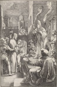 Christ Before Caiaphas (series title: The Passion) by Ludovicus Siceram