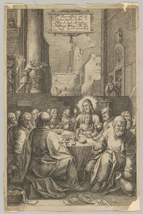 The Last Supper, from The Passion of Christ by Ludovicus Siceram
