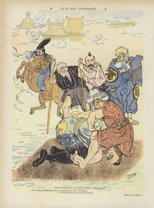 Congressional Ju-Jitsu. Illustration for Le Rire