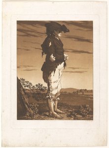 Beggar Child by Ludwig Buchhorn