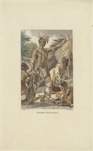Iroquois family in front of tipi (North Indians)