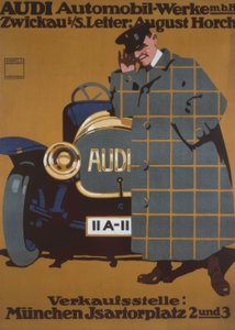 AUDI Automobile Works Ltd. Zwickau i. S. Director: August Horch