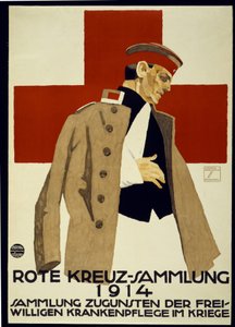 Fund Raising Campaign for German Red Cross (colour litho)