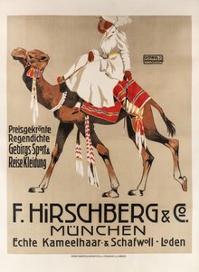 Hirschberg & Co. Sports and travel clothing by Ludwig Hohlwein