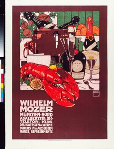 Wilhelm Mozer by Ludwig Hohlwein