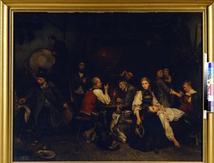 Morning after the Celebration by Ludwig Knaus