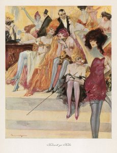 Cabaret in Hell by Ludwig Lutz Ehrenberger