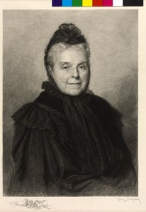 Princess Maria of und zu Liechtenstein by Ludwig Michalek