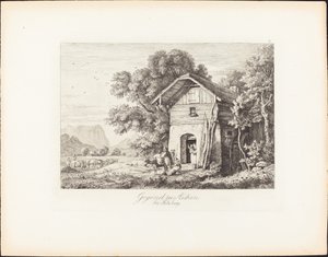 The Region near Aichen near Salzburg by Ludwig Richter