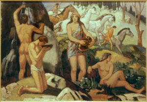At the Spring