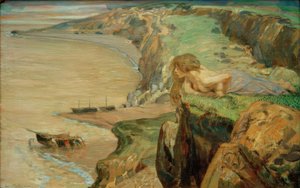 Southern Rocky Coast by Ludwig von Hofmann