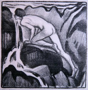 Well Drink by Ludwig von Hofmann