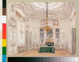 The Green Dining Room by Luigi Premazzi