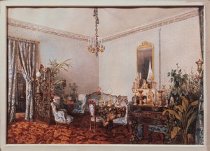 The Drawing Room in the Varvara Obreskova House by Luigi Premazzi