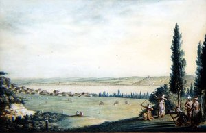 Distant View of the City of Cospoli by Luigi (after) Mayer