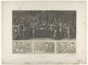 Four Scenes from the Trojan War by Luigi Ademollo