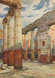 Pompeii: Patrician house, Columned atrium