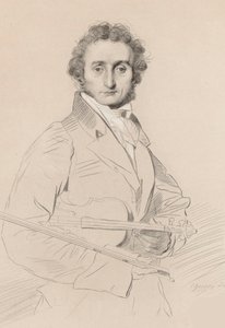 Portrait of Niccolò Paganini