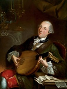 Portrait of the Composer Filippo Della Casa by Luigi Crespi