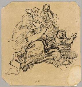 Drawing by Luigi Garzi