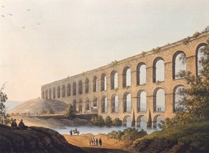 Aqueduct Near Belgrade by Luigi Mayer