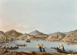 The Western Harbour of the Island of Samos, plate 60 from Views in the Ottoman Dominions, pub. by R. Bowyer, 1810