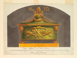 Sarcophagus for the Relic, ca. 1825