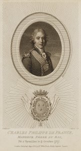 Charles Philippe of France by Luigi Schiavonetti
