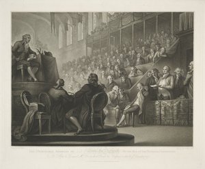 Speech of Louis XVI (The Memorable Address of Louis XVI at the Bar of the National Convention) by Luigi Schiavonetti