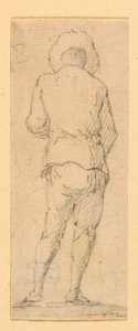 A Standing Man by Luigi Vanvitelli