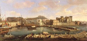 The Bay of Naples by Luigi Vanvitelli