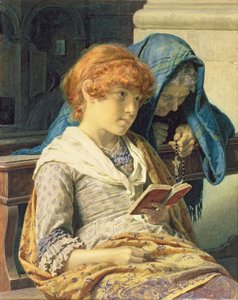In Church by Luigi da Rios