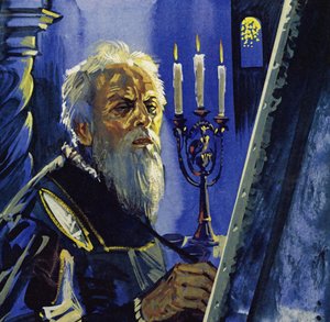 At the Age of 75, Titian Suffered from Failing Eyesight by Luis Arcas Brauner