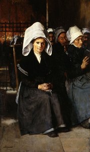 Breton Woman at Prayer by Luis Jimenez y Aranda