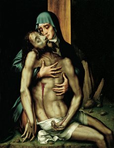 The Piety by Luis de Morales