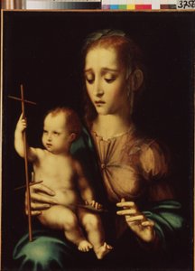 Madonna and Child with a Distaff