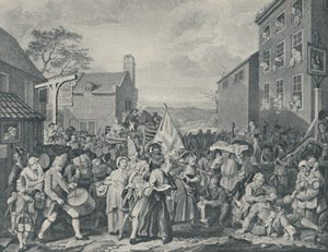 The March of the Guards Towards Scotland, 1745