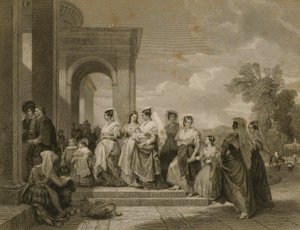 The Procession to the Christening by Lumb Stocks