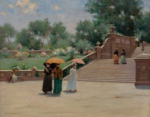 In the Park by Luther Emerson van Gorder