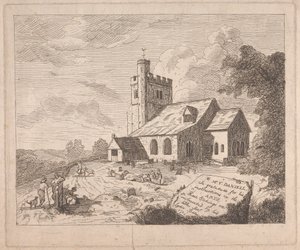 Little Missenden Church from the Southeast by Lydia Bates