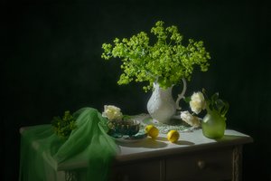 Spring Green Still Life