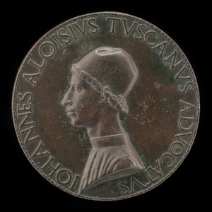 Giovanni Alvise Toscani, c. 1450-1478, Milanese Jurisconsult, Consistorial Advocate [obverse] by Lysippus Junior