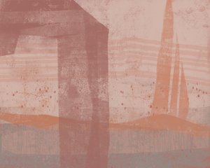 Abstract Desert Sails by MANSI SAXENA