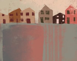 Cozy Row Houses by MANSI SAXENA