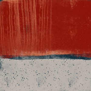 Rustic Red Earth Lines by MANSI SAXENA