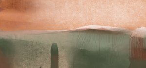 Serene Abstract Landscape by MANSI SAXENA
